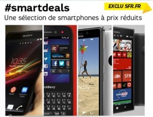 Les #smartdeals, une exclu sfr.fr